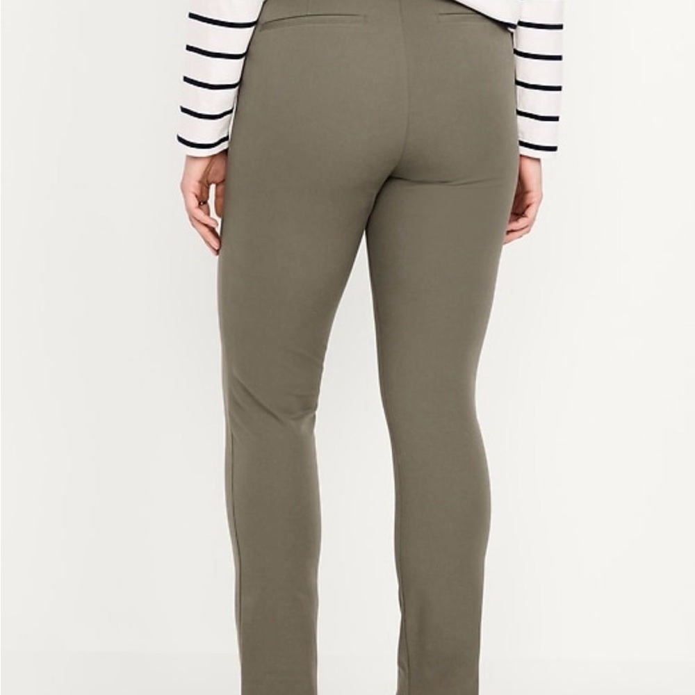 Old Navy Pixie Skinny High-Rise Pants Size 12 – Red / Black / Coral / Olive - Picture 8 of 9
